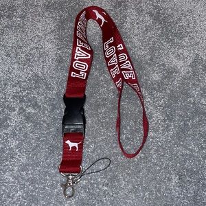 PINK lanyard